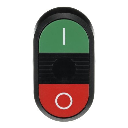 ABB MPD2 Series Green, Red Momentary Push Button Head, 22.5 mm Cutout, IP66