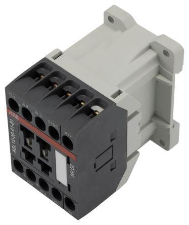 ABB ASL Contactor, 24V Coil, 3-Pole, 4 A, 5.5 kW 24V, 3 NO, 690V