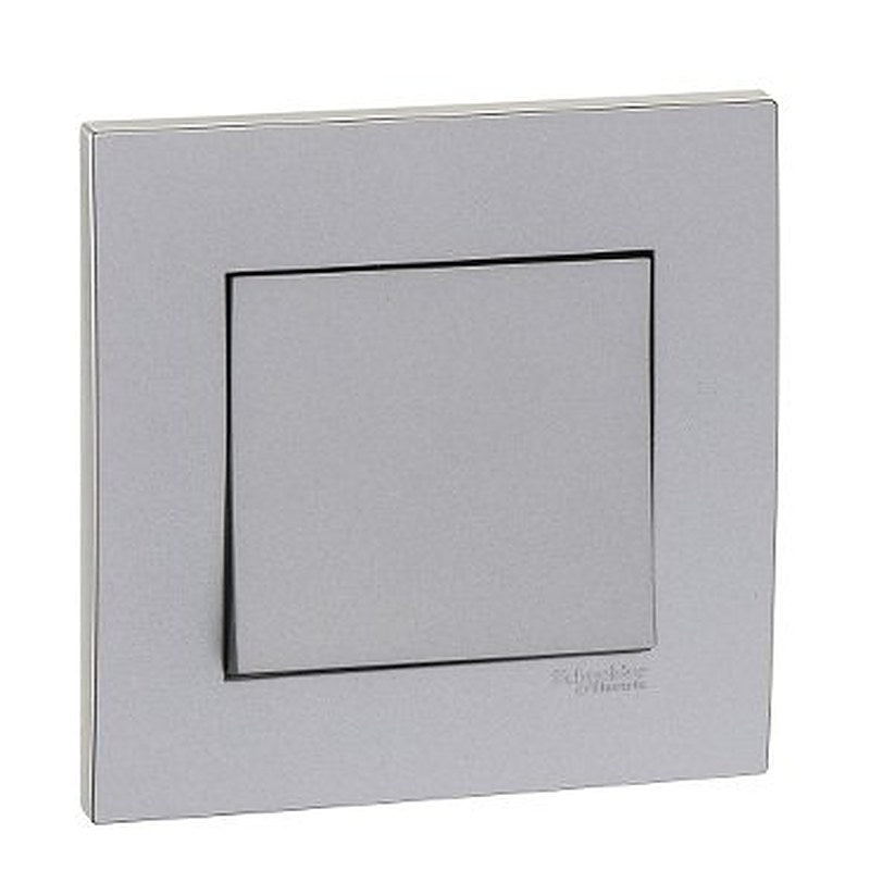 Intermediate switch, Vivace, 250V, 10AX, aluminium silver (Intermediate switch Vivace) is a Schneider Electric product. Designed for reliable performance and long service life. Available across Iraq — contact us for pricing and delivery options.