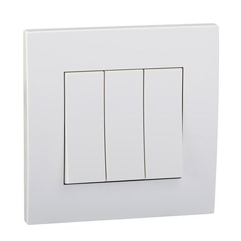Switch, Vivace, 16AX, 250V, 1 way, 3 gang, white (Switch Vivace) is a Schneider Electric product. Designed for reliable performance and long service life. Available across Iraq — contact us for pricing and delivery options.