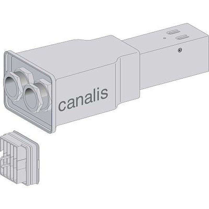 Schneider Electric Busbar Feed Unit with Without Protection, Canalis Series