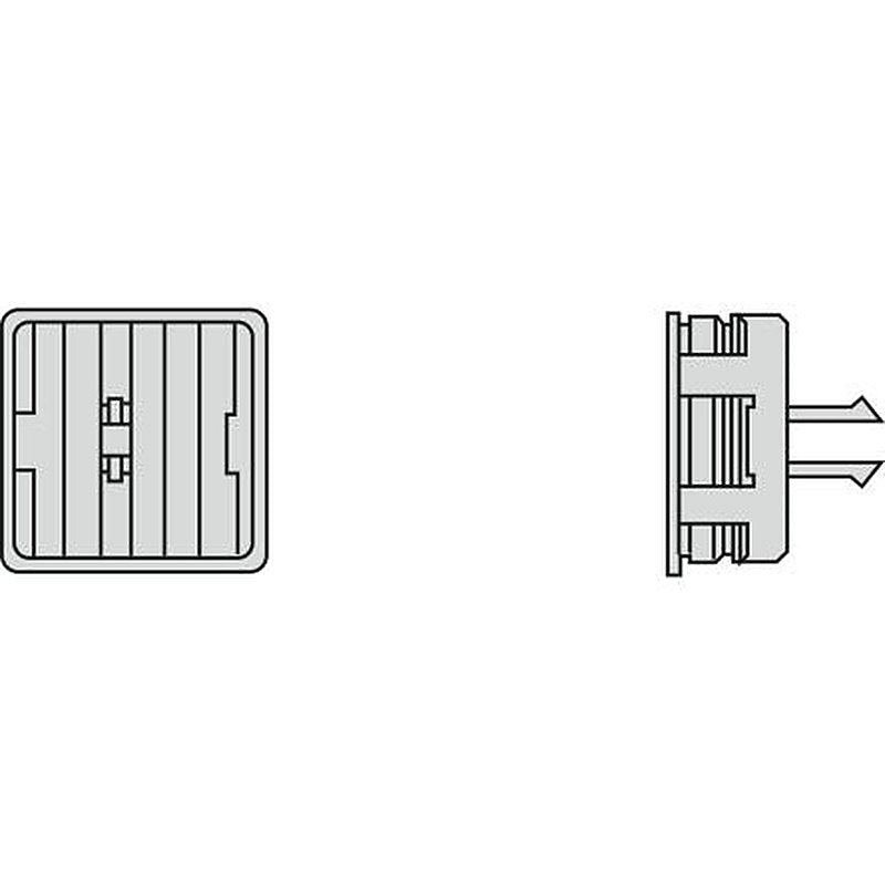 Schneider Electric Busbar Trunking End Cover, Canalis Series