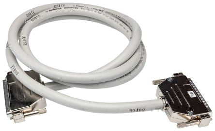Phoenix Contact Female D-Sub 37-Pin to Male D-Sub Pin Strip Cable, 1.5 m Polyvinyl Chloride,
