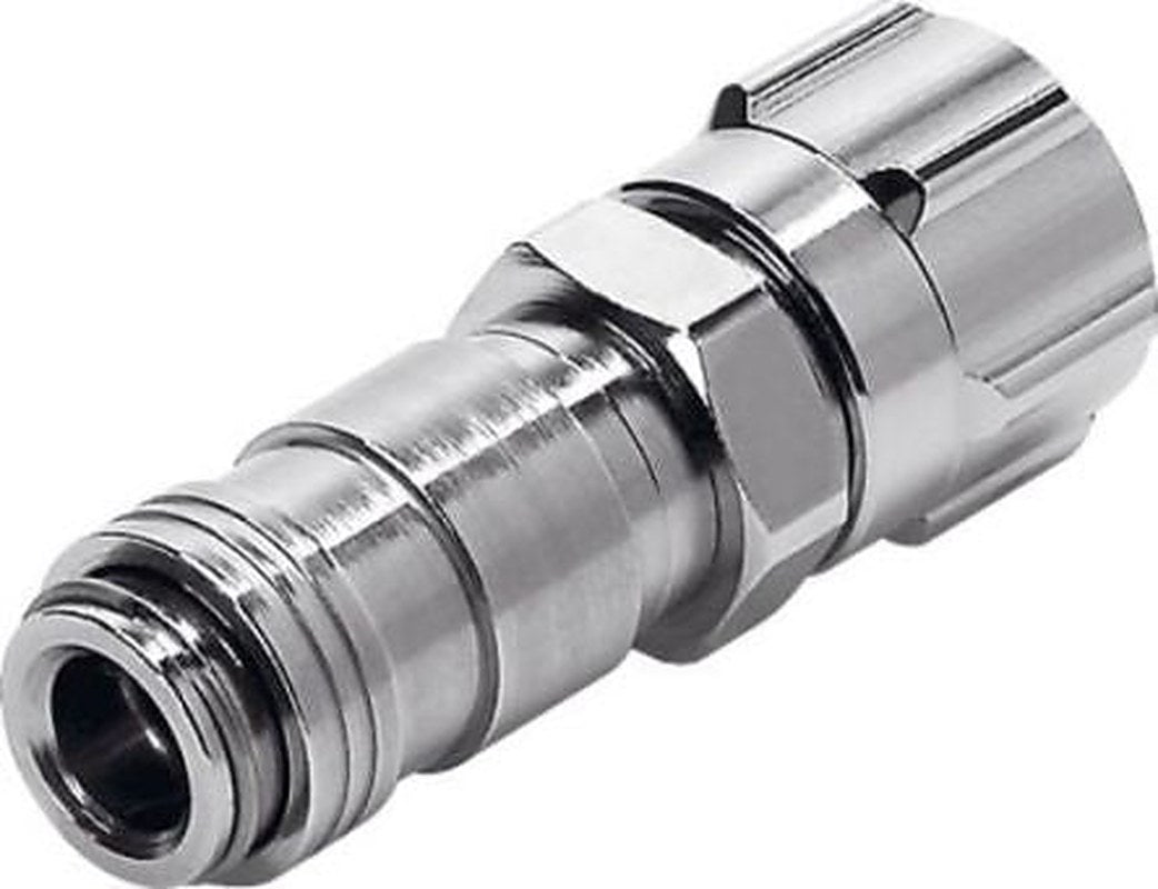 Festo Brass Pneumatic Quick Connect Coupling, CK-3 Male CK-3 8mm