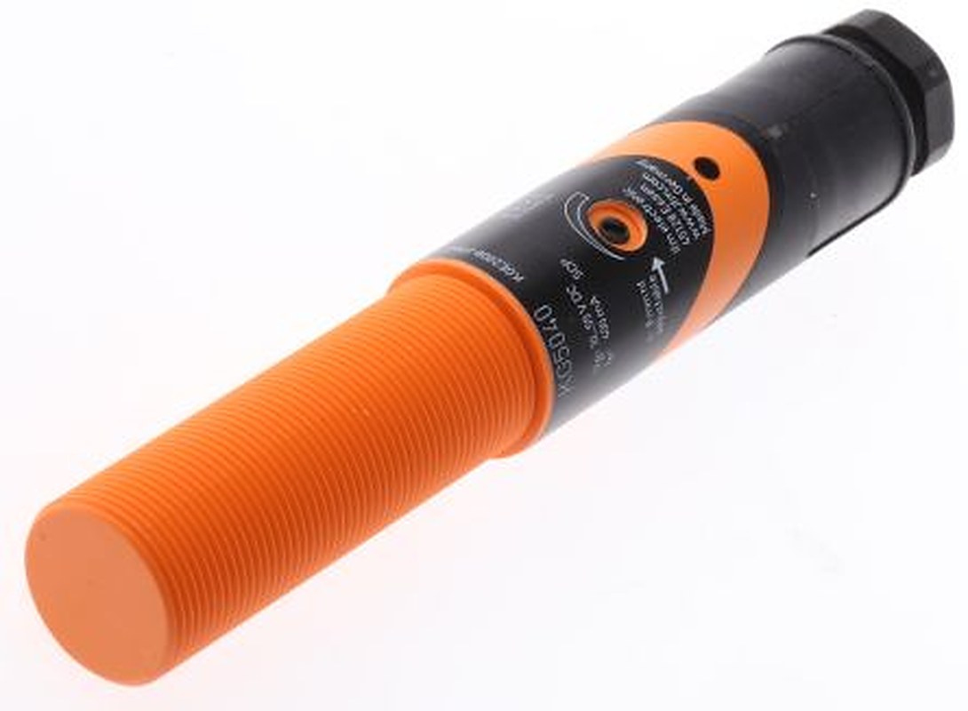 ifm electronic KG5040 Threaded Barrel Capacitive Proximity Sensor KG5040 8 mm, M18 x 1 PNP/NPN 400mA 55V 55 V dc
