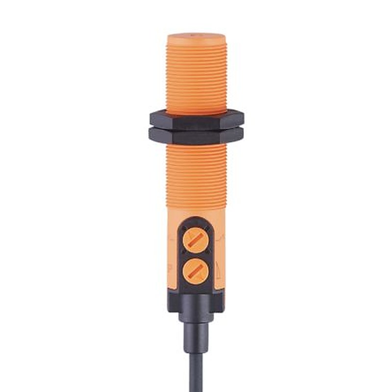 ifm electronic KG6001 Threaded Barrel Capacitive Proximity Sensor KG 30 mm, M18 x 1 PNP 200mA 30V dc 30 V ac 30 V dc