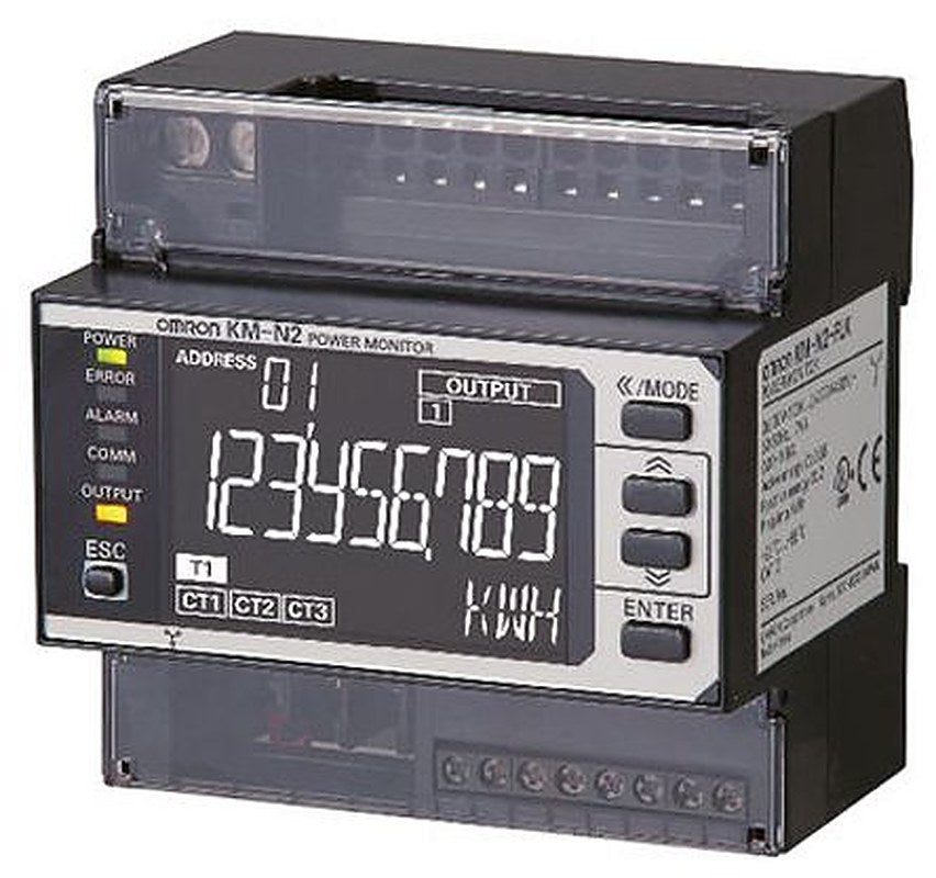 Omron 6A KM Motor Load Monitor, 100V ac, 270 V ac, 55 °C, -25 °C