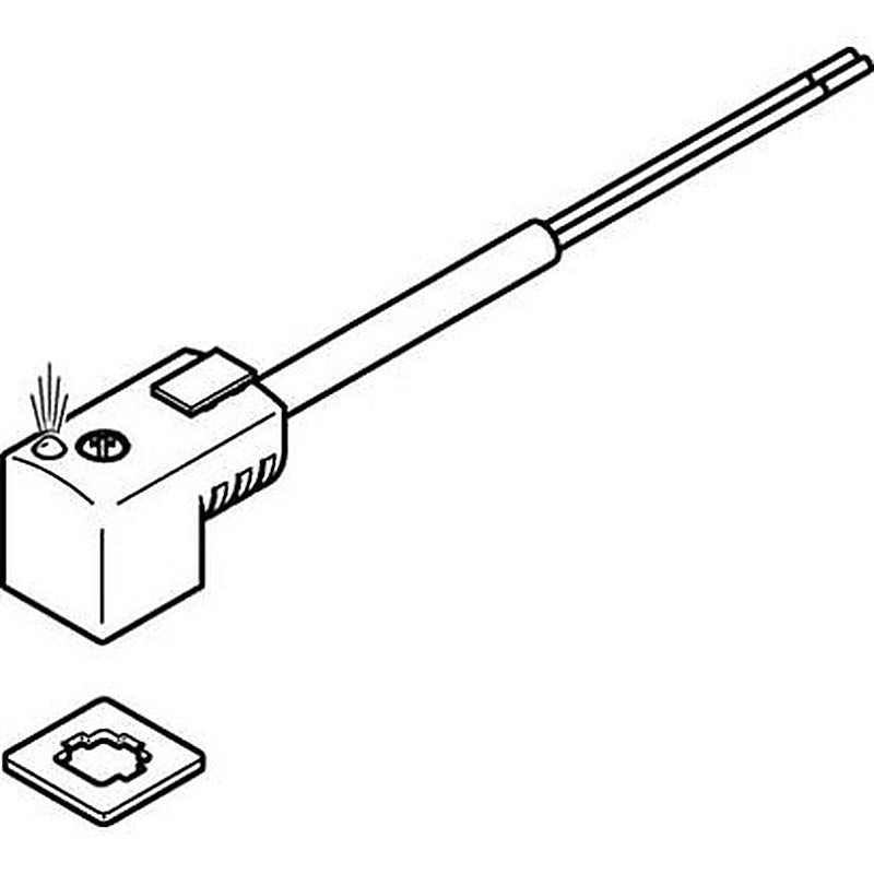 Festo KMEB Plug Socket With Cable, 547269