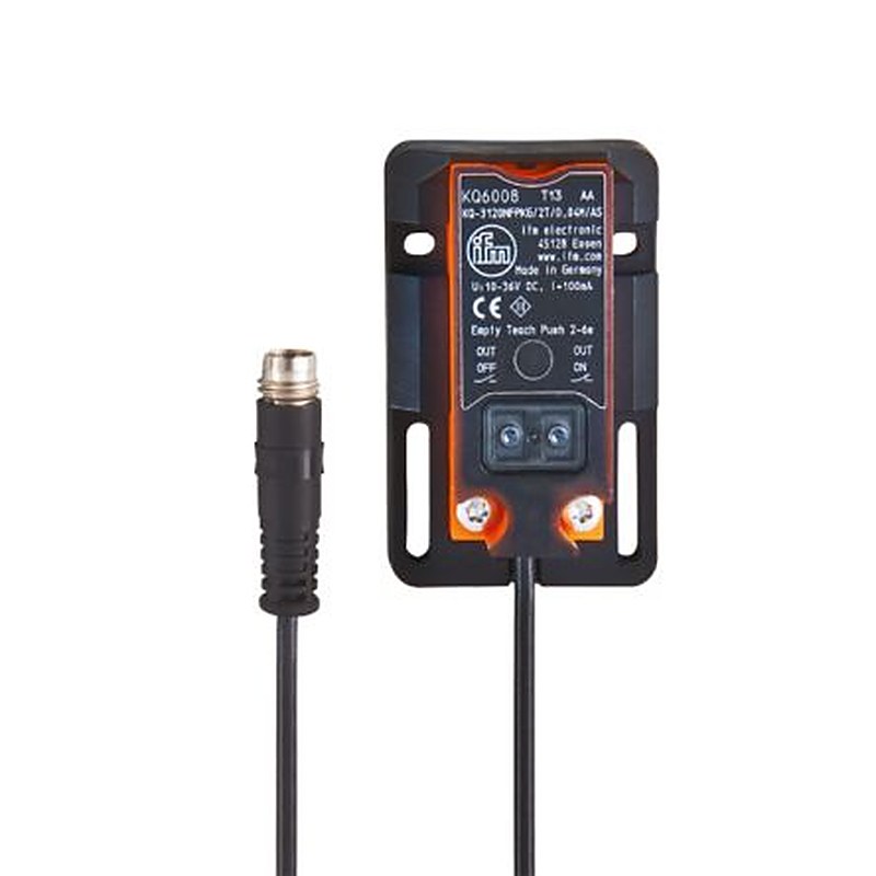 ifm electronic KQ6008 Rectangular Capacitive Proximity Sensor KQ 12 mm PNP 100mA 30V dc 30 V ac 30 V dc