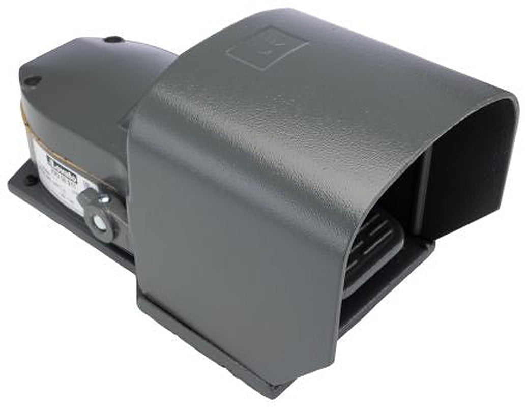 Lovato Heavy Duty Off-On-Off Foot Switch - 1 NO/1 NC Steel 10A Contact Current, 300 V ac Contact Voltage