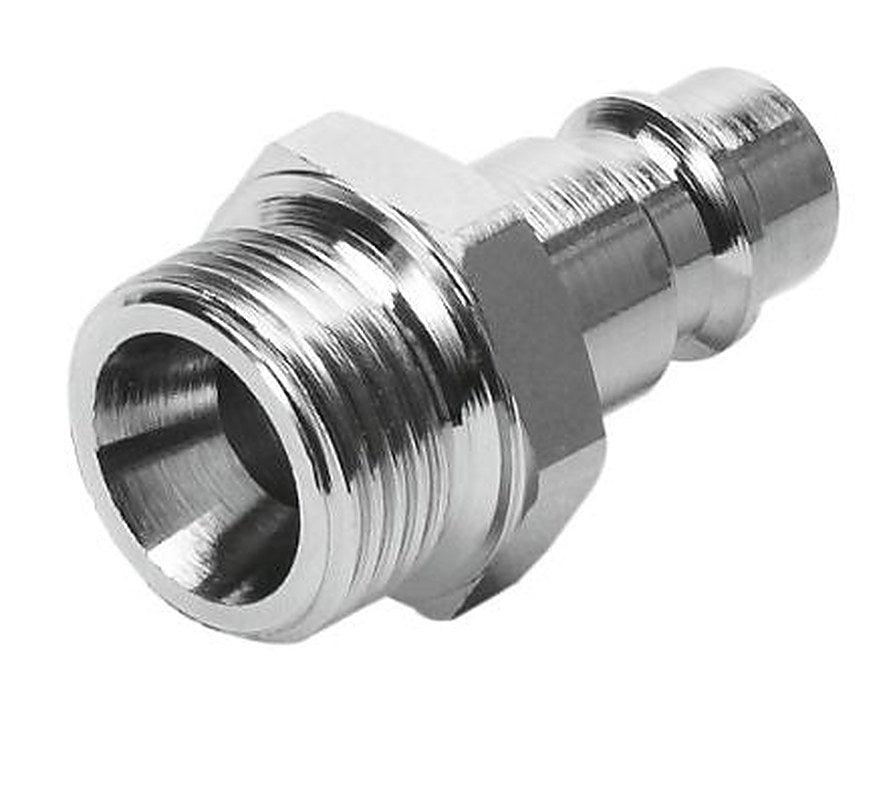 Festo Brass Pneumatic Quick Connect Coupling, 1/2 in Male G