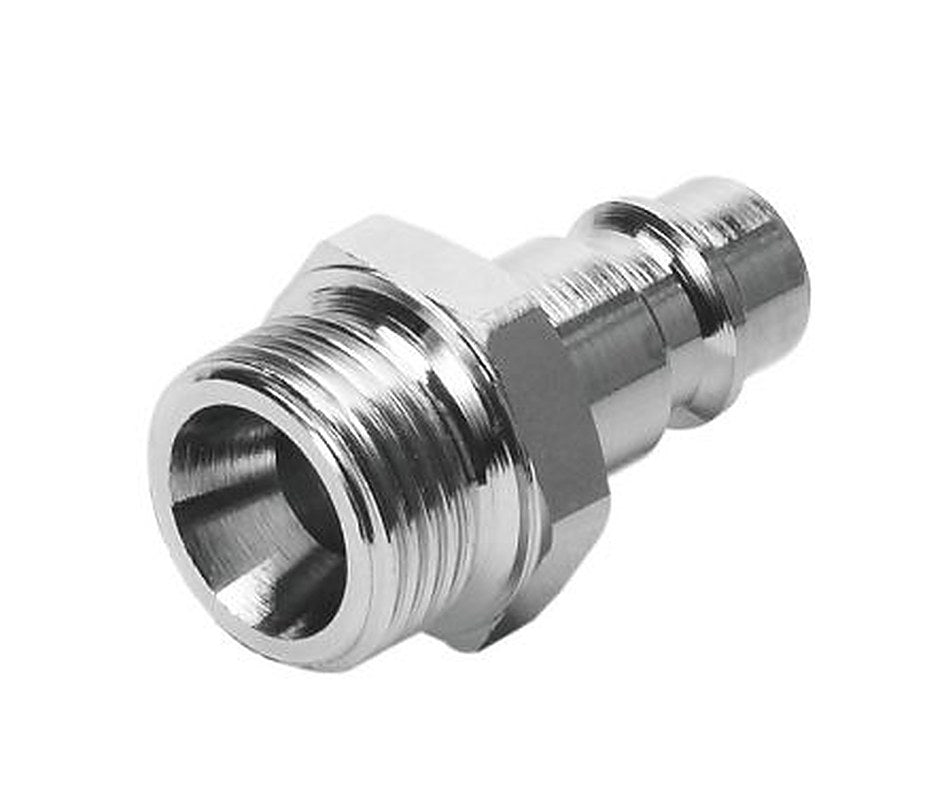 Festo Brass Pneumatic Quick Connect Coupling, 1/4 in Male G