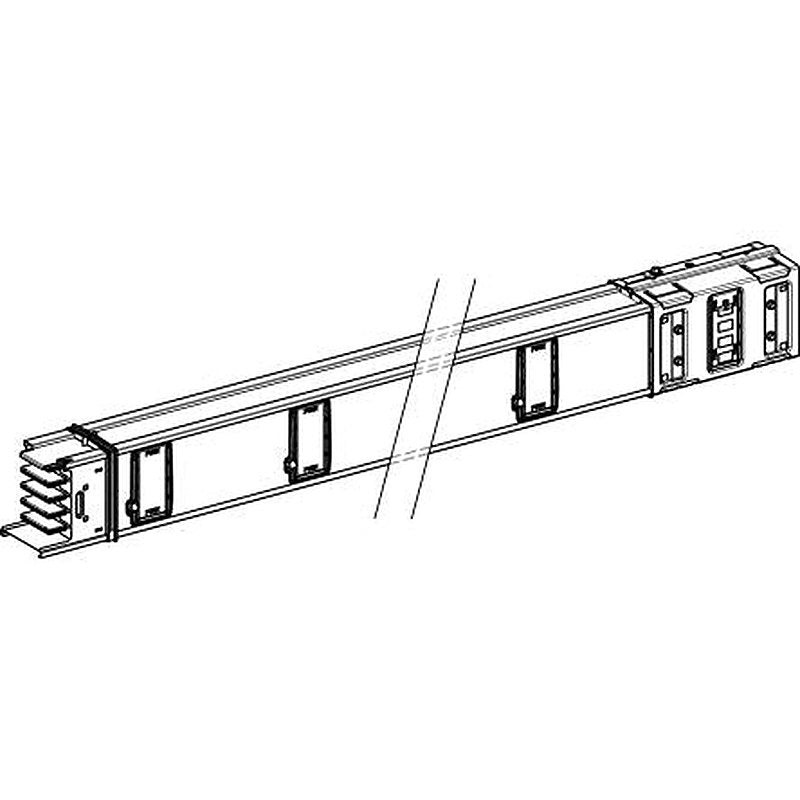 Schneider Electric Horizontal Distribution Busbar Trunking, 1000A, 1.5 m, Canalis Series