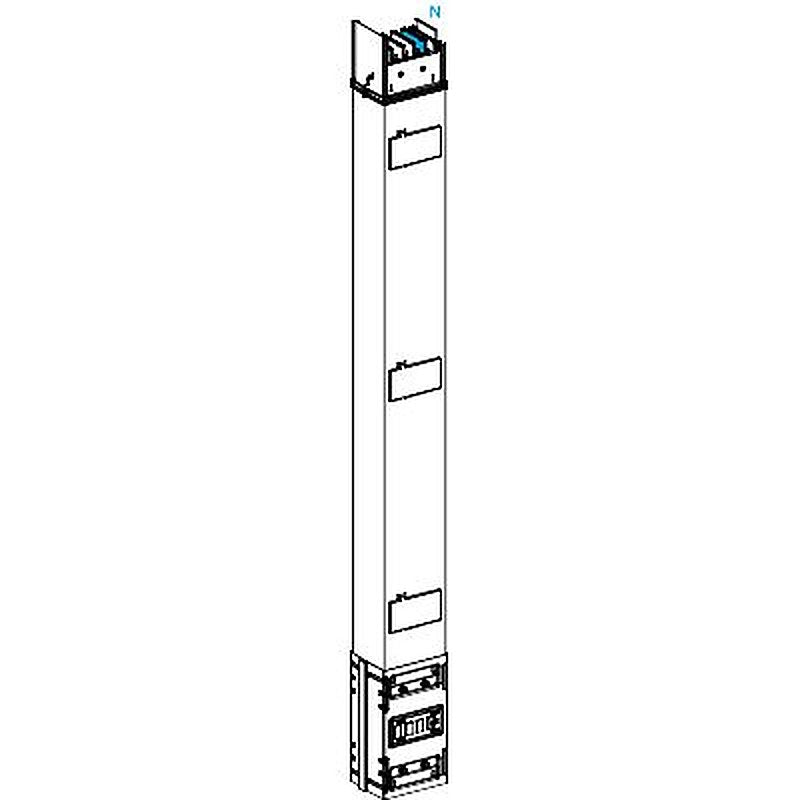 Schneider Electric Busbar Trunking, 1000A, 1.5 m, KSA10 Series