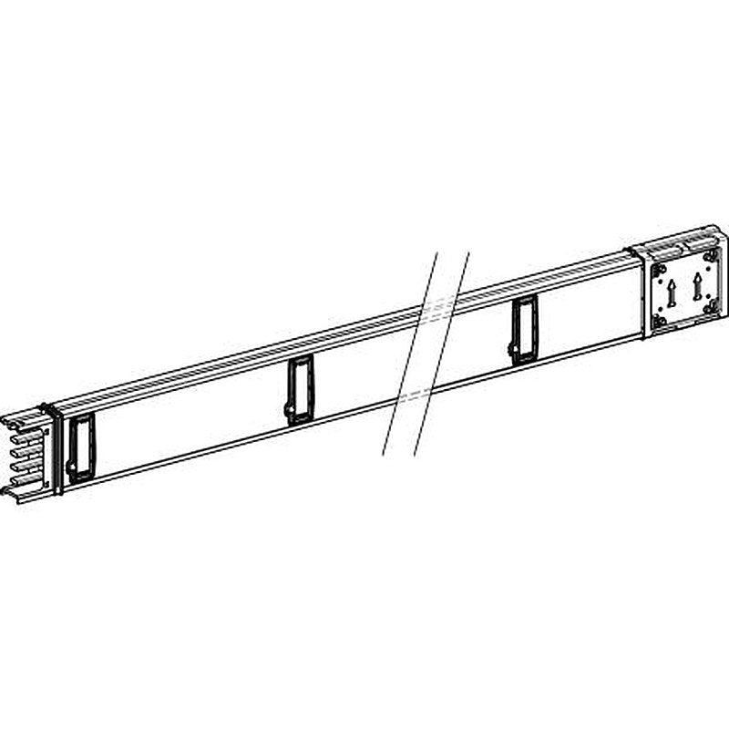 Schneider Electric Horizontal Distribution Busbar Trunking, 100A, 3 m, Canalis Series