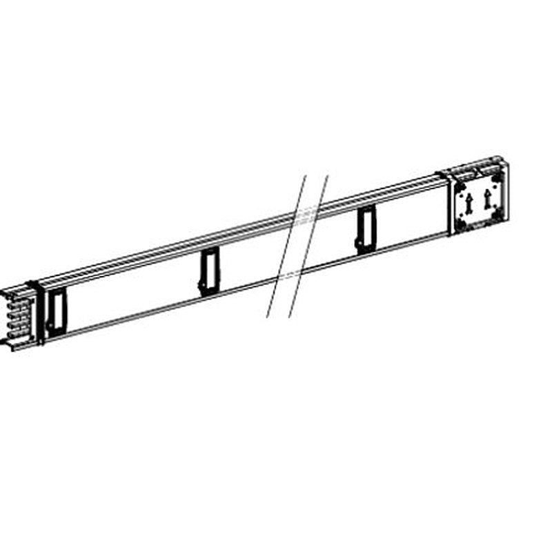Schneider Electric Horizontal Distribution Busbar Trunking, 250A, 2 m, Canalis Series