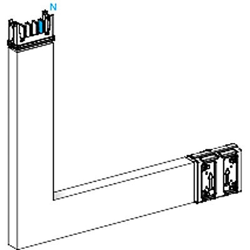 Schneider Electric Busbar Trunking, 400A, 750 mm, KS-A Series