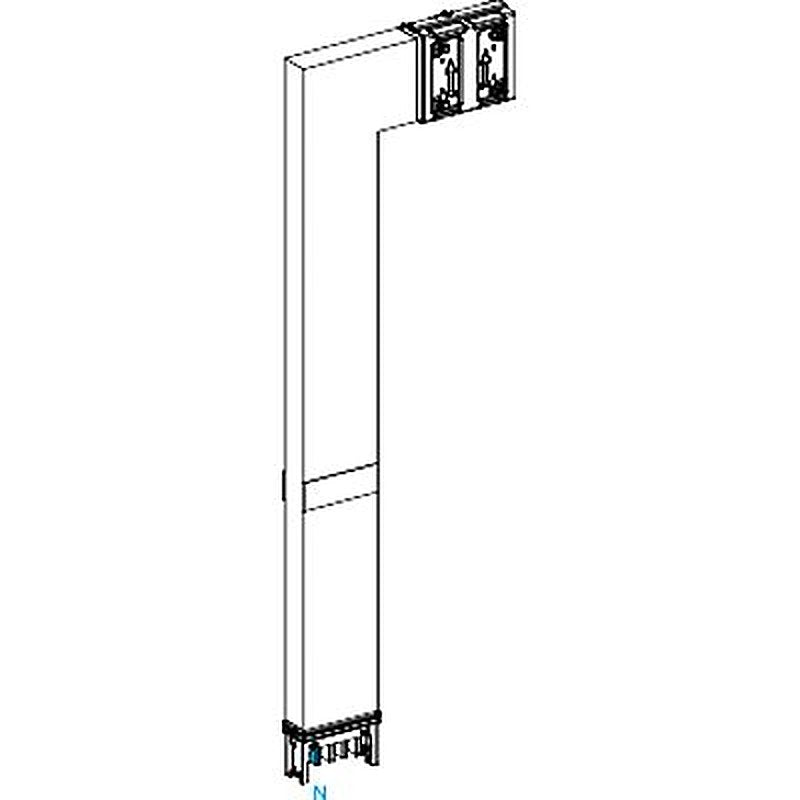 Schneider Electric Busbar Trunking, 400A, 1.2 m, KSA40 Series