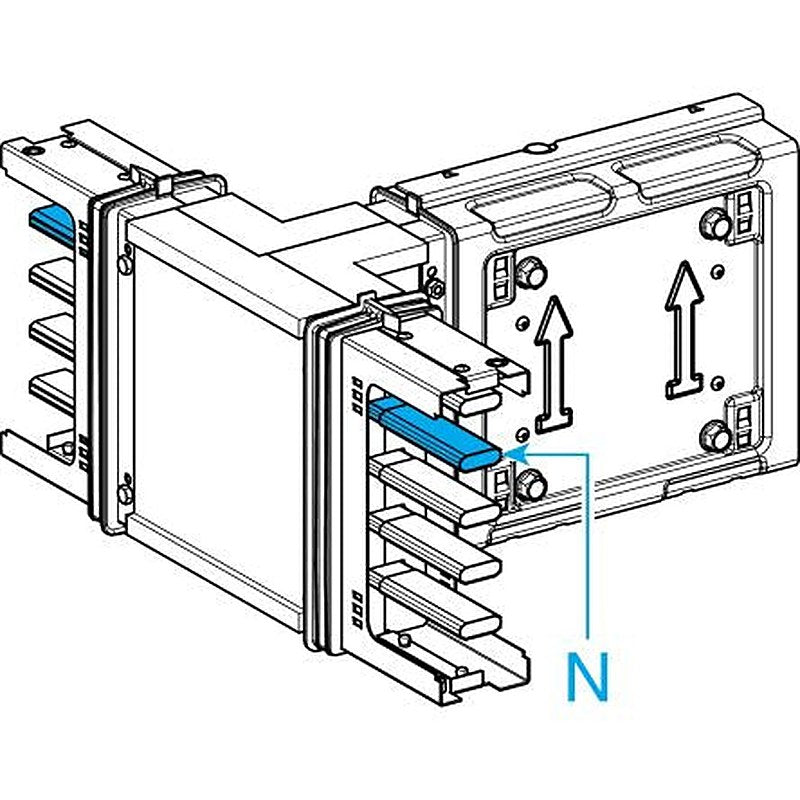 Schneider Electric Tee Elbow Busbar Trunking, 400A, Canalis Series