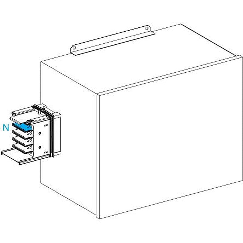 Schneider Electric Busbar End Feed Unit with Without Protection, Canalis Series
