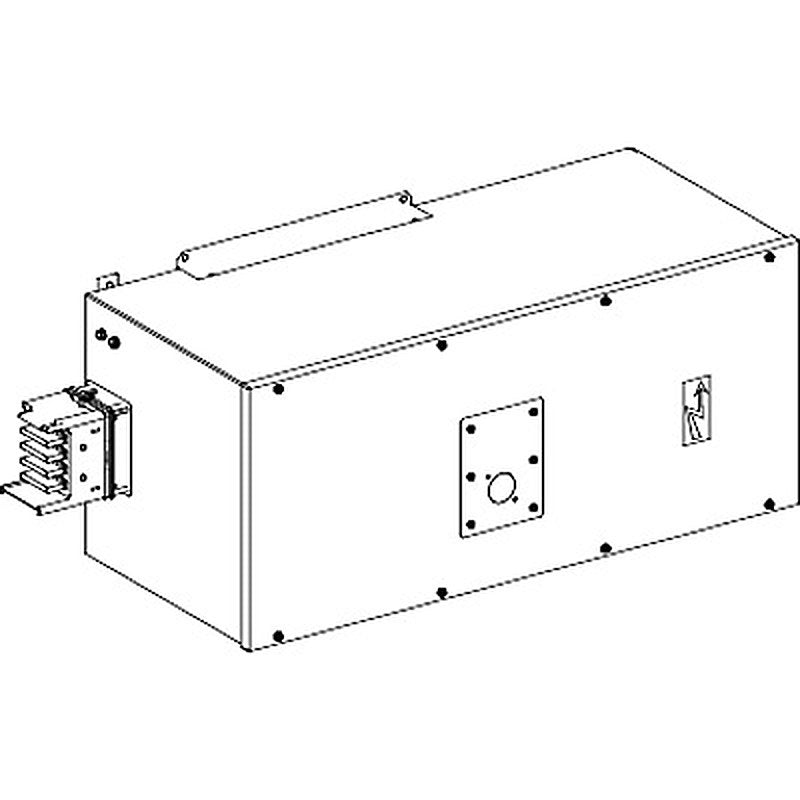 Schneider Electric Straight Busbar Trunking with Circuit Breaker, Canalis Series