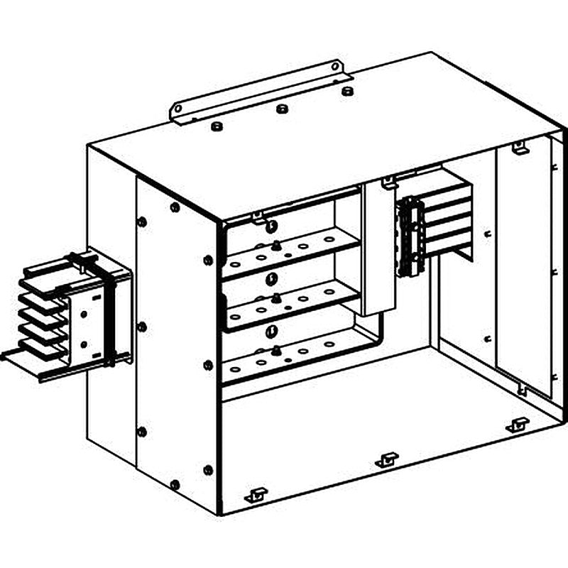 Schneider Electric Busbar Centre Feed Unit with Without Protection, Canalis Series