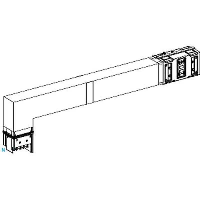Schneider Electric Busbar Trunking, 630A, 1.2 m, KSA63 Series