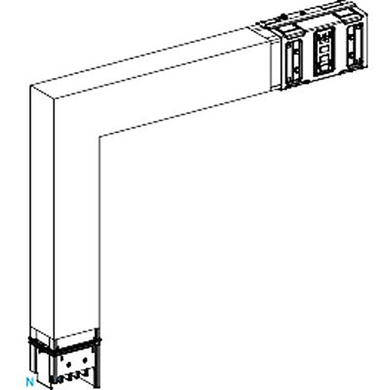 Schneider Electric Busbar Trunking, 630A, 800 mm, KSA630 Series
