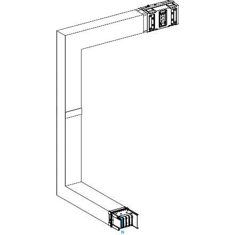 Schneider Electric Busbar Trunking, 630A, 1200 mm, KS-A Series