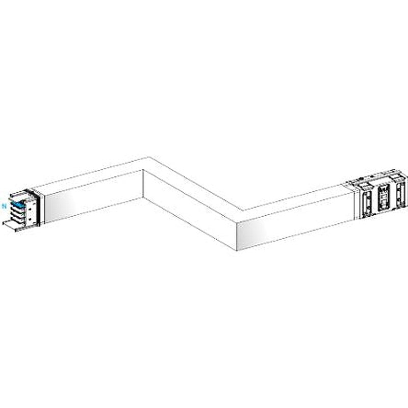 Schneider Electric Busbar Trunking, 630A, 800 mm, KS-A Series