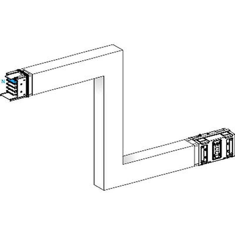 Schneider Electric Busbar Trunking, 630A, 800 mm, KSA63 Series