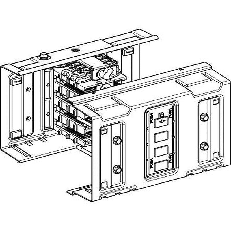 Schneider Electric Busbar Trunking Jointing Device, 630A, Canalis Series