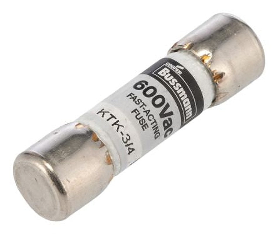 Eaton 750mA F Melamine Cartridge Fuse, 10 x 38 mm