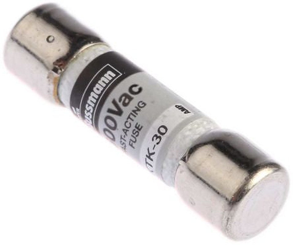 Eaton 30A F Melamine Cartridge Fuse, 10 x 38 mm