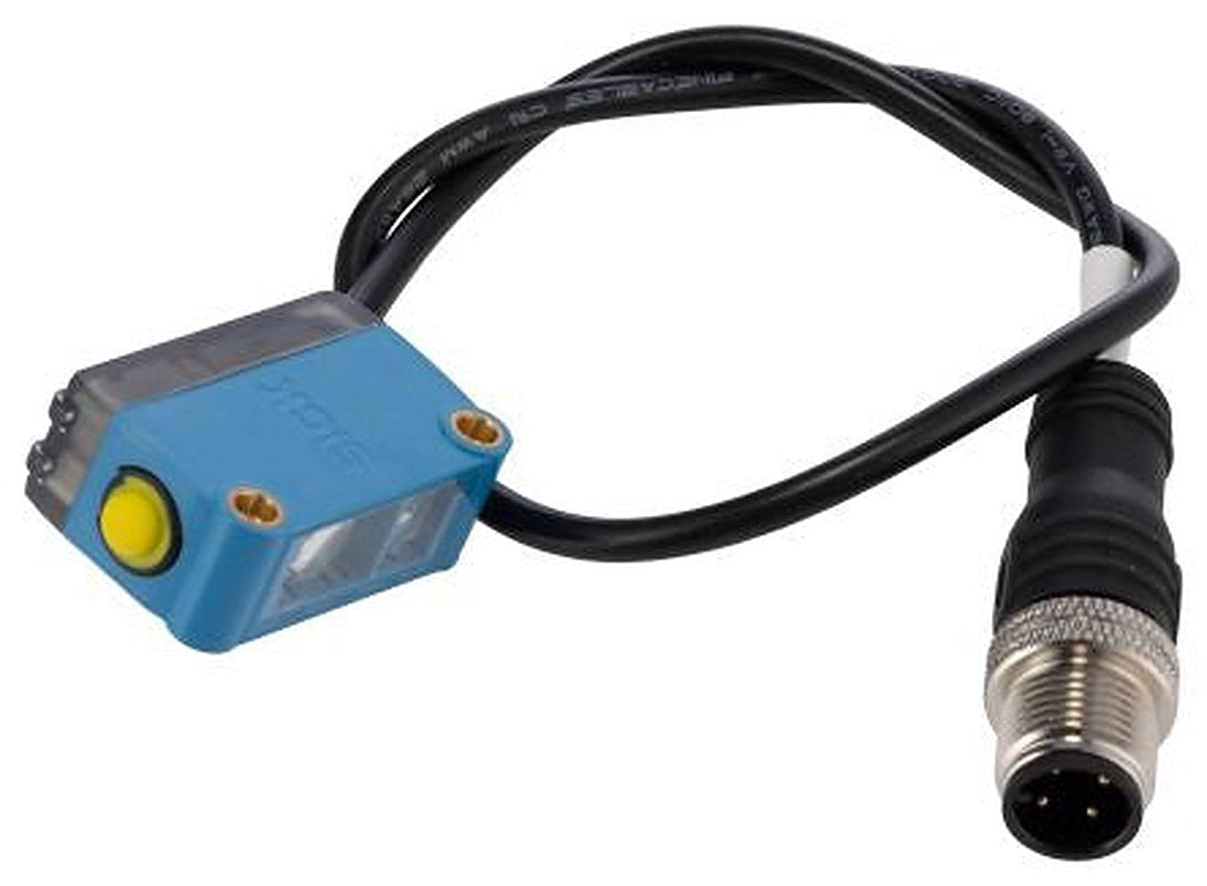 SICK Contrast Sensor RGB LED 12.5 mm, PNP, 50 mA IO-Link, IP67 24V dc