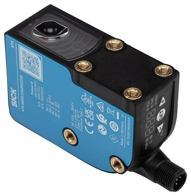 SICK Contrast Sensor RGB LED 13 mm, Push Pull, 100 mA IO-Link, IP67 28.8V