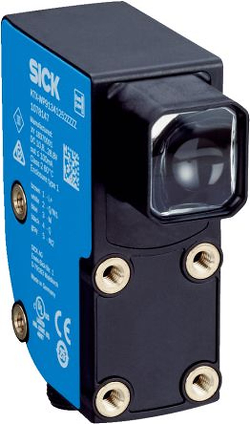 SICK Contrast Sensor RGB LED 40 mm, PNP, 100 mA, IP67 28.8V dc