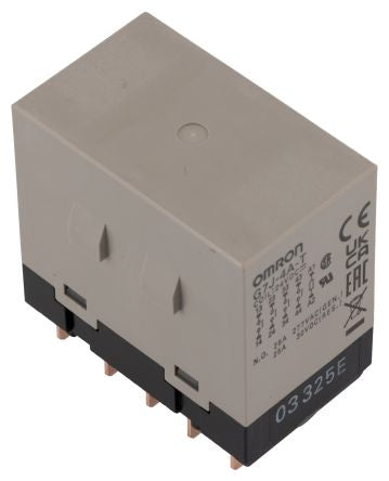 Omron Panel Power Relay, 240V Coil, 25A Switching Current, 4 NO