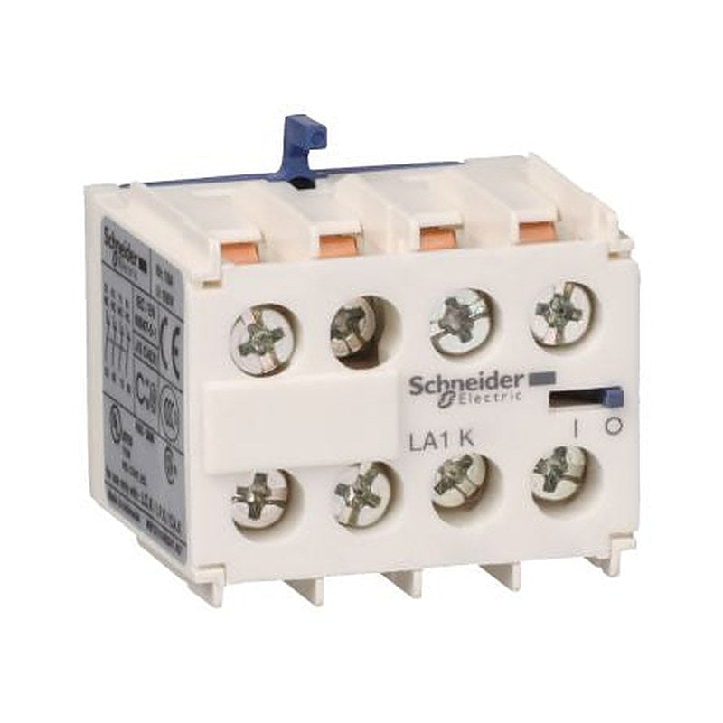 Schneider Electric Auxiliary Contact, 4 Contact, 1 NO/3 NC, TeSyS CA, DIN Rail, Screw, 10 A, 600V ac, LA1KN13