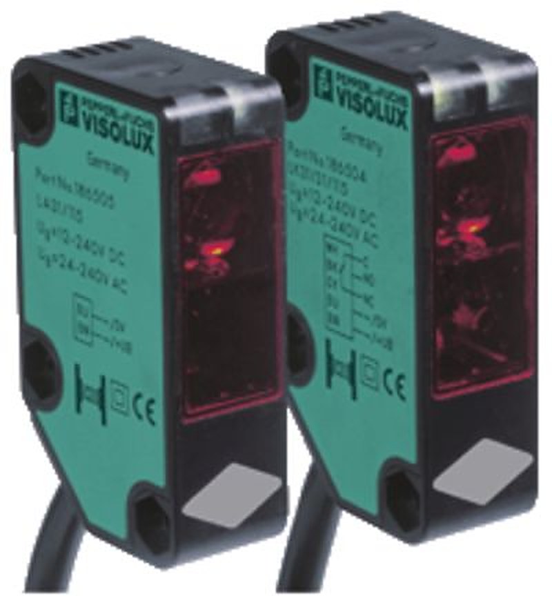 Pepperl + Fuchs Through Beam Photoelectric Sensor, Block Sensor