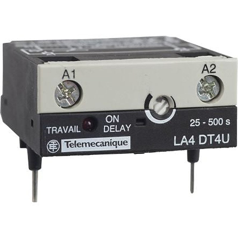 Schneider Electric TeSyS CA Contactor Timer for use with 4 poles LC1DT20...DT40, 3 poles LC1D09...D38