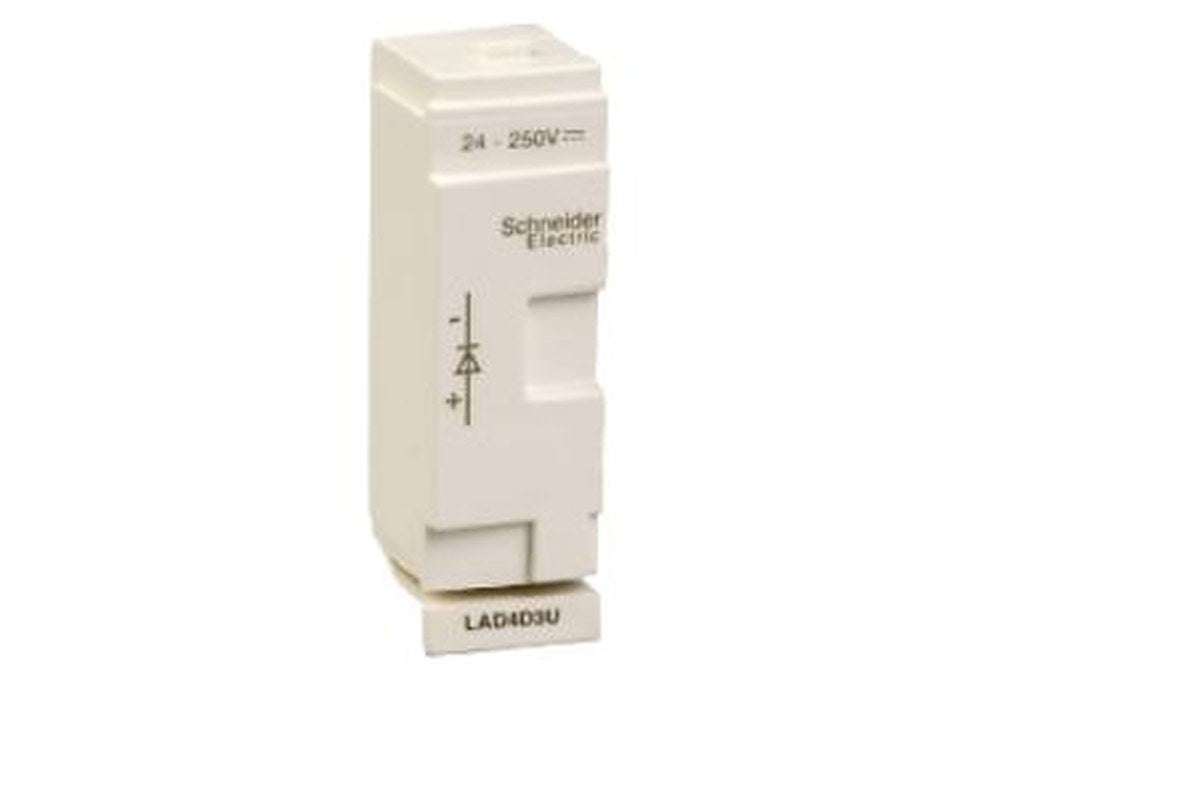 Schneider Electric TeSyS D Suppressor Diode for use with 3P LC1D40A...D80A4P LC1DT60A...DT80A