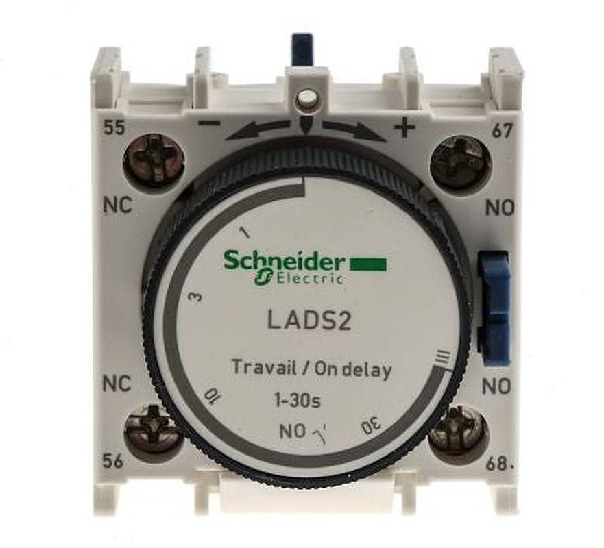 Schneider Electric TeSyS D Pneumatic Timer for use with TeSys LC1D Contactor, TeSys LC1F Contactor, TeSys CAD Contactor