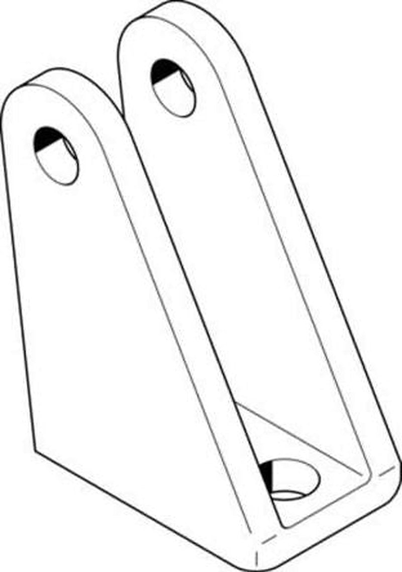 Festo Foot LBN-8/10, For Use With DSBG, CR Drives, EPCO, EZH-DZF-DZH