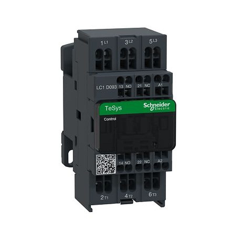 Schneider Electric TeSyS D Contactor, 24V ac Coil, 3-Pole, 9 A, 4 kW 24V ac, 3 NO, 690V ac