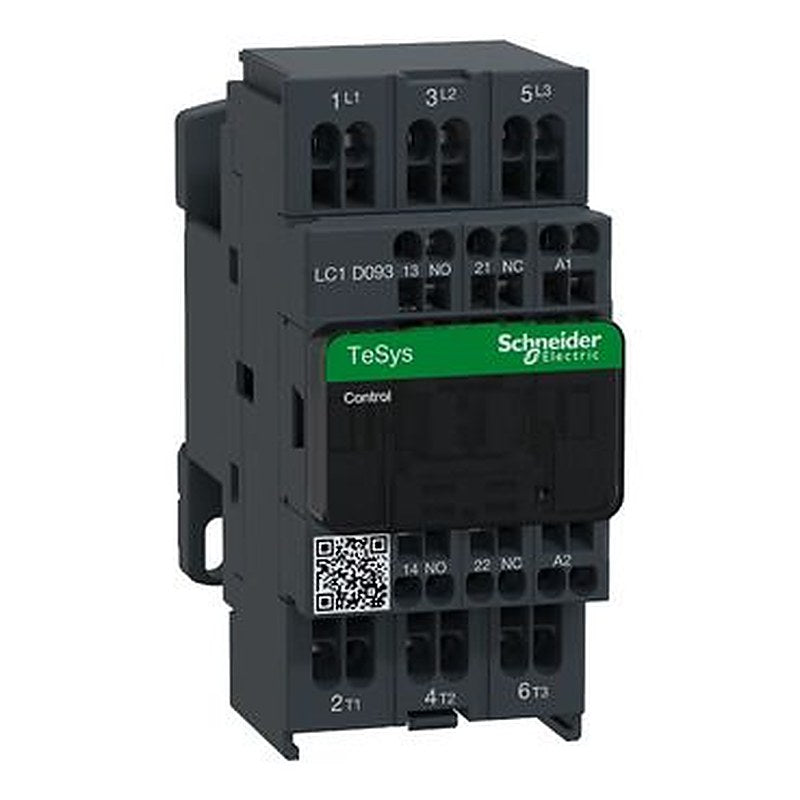 Schneider Electric TeSys D Contactor, 230V ac Coil, 3-Pole, 9 A, 2.2 kW 230V ac, 3 NO