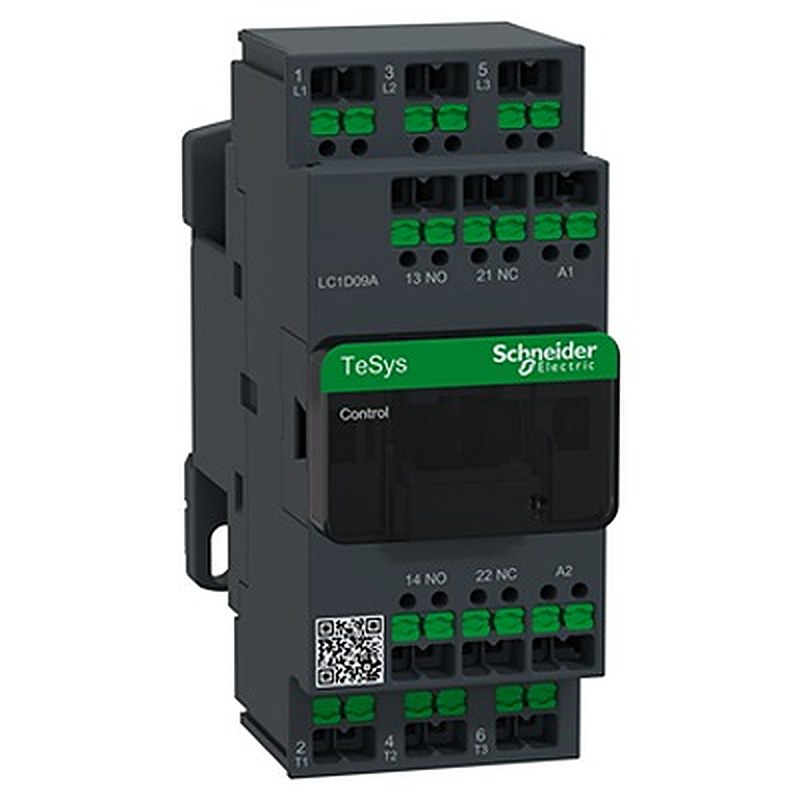 Schneider Electric TeSys Deca Contactor, 115V ac Coil, 3-Pole, 25 A, 70 VA 115V, 1 NO/1 NC, 690V ac
