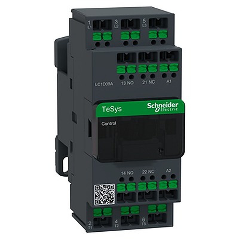 Schneider Electric TeSys Deca Contactor, 400V ac Coil, 3-Pole, 25 A, 70 VA 400V, 1 NO/1 NC, 690V ac