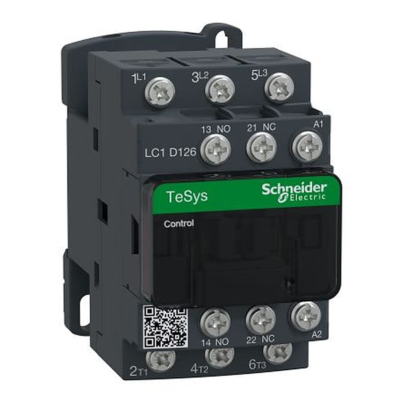 Schneider Electric TeSyS D Contactor, 110V ac Coil, 3-Pole, 25 A, 7.5 kW 110V ac, 3 NO, 300 V dc, 690V ac
