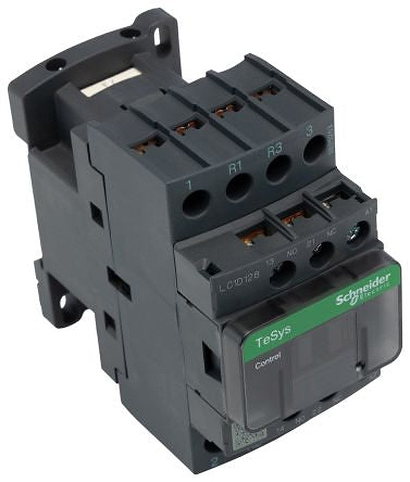 Schneider Electric TeSyS D Contactor, 110V ac Coil, 4-Pole, 12 A, 1.56 W 110V ac, 2 NO/2 NC, 690V ac